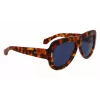 FERRAGAMO SF2029SE-240 Gafas de sol Butterfly para mujer Havana marrón degradado 57mm