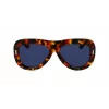 FERRAGAMO SF2029SE-240 Gafas de sol Butterfly para mujer Havana marrón degradado 57mm