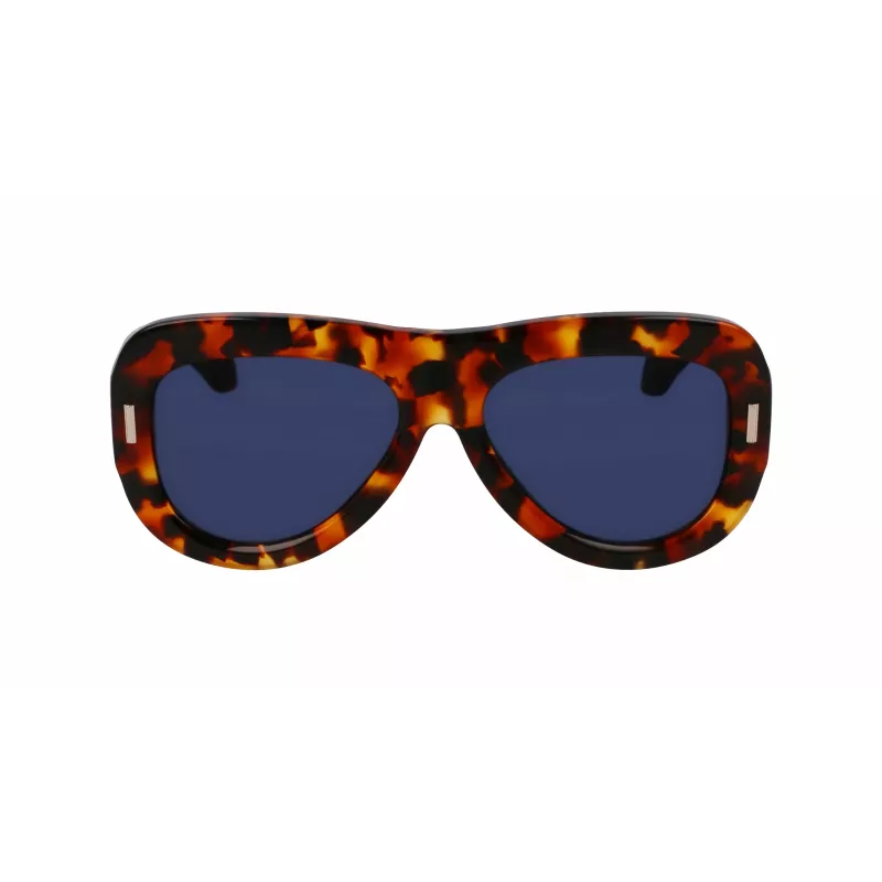 FERRAGAMO SF2029SE-240 Gafas de sol Butterfly para mujer Havana marrón degradado 57mm