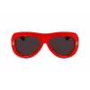 FERRAGAMO SF2029SE-600 Gafas de sol mujer - Dark Havana, cristales grises, 57 mm