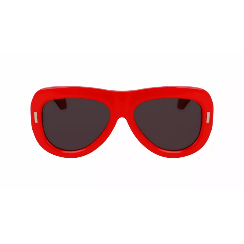 FERRAGAMO SF2029SE-600 Gafas de sol mujer - Dark Havana, cristales grises, 57 mm
