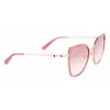 FERRAGAMO SF293S-774 Gafas de sol para mujer Montura de acetato Havana Lentes marrones degradadas 54/19/140 mm