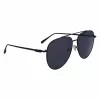 FERRAGAMO SF308S-2 Gafas de sol de hombre - montura de acetato, lentes de policarbonato, protección UV400, forma rectangular, 61/15/145 mm