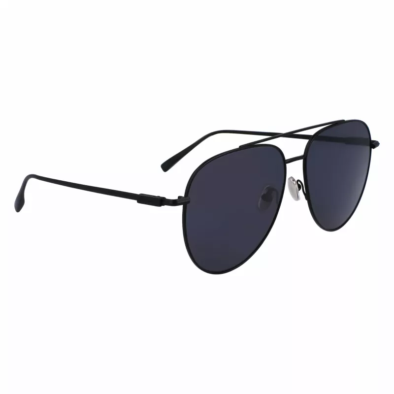 FERRAGAMO SF308S-2 Gafas de sol de hombre - montura de acetato, lentes de policarbonato, protección UV400, forma rectangular, 61/15/145 mm