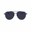 FERRAGAMO SF308S-2 Gafas de sol de hombre - montura de acetato, lentes de policarbonato, protección UV400, forma rectangular, 61/15/145 mm