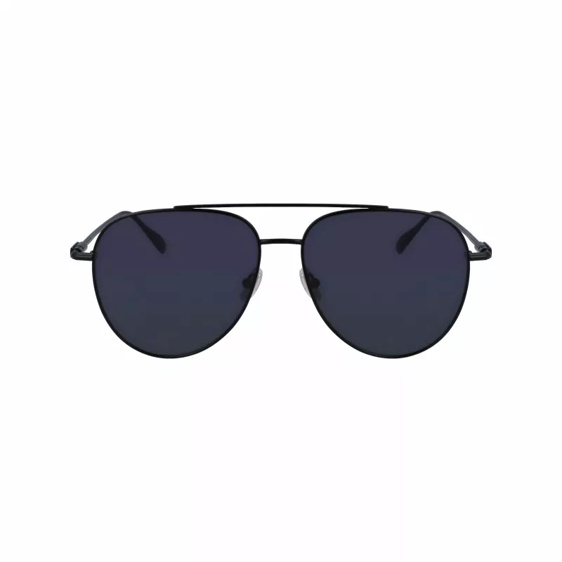 FERRAGAMO SF308S-2 Gafas de sol de hombre - montura de acetato, lentes de policarbonato, protección UV400, forma rectangular, 61/15/145 mm