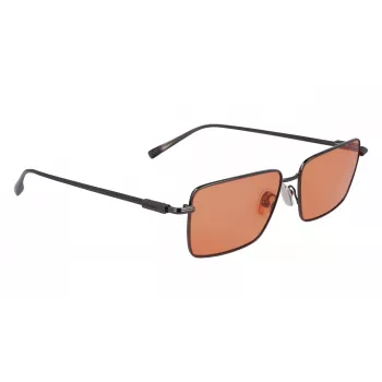 Gafas de sol de hombre Ferragamo SF309S5715017 - montura de acetato negra, lentes de policarbonato grises, 57 mm