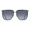FERRAGAMO SF324S5816027 Gafas de sol para mujer Havana acetato montura cuadrada lentes marrón degradado 58mm