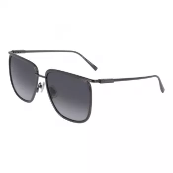 FERRAGAMO SF324S5816027 Gafas de sol para mujer Havana acetato montura cuadrada lentes marrón degradado 58mm