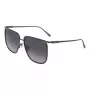 FERRAGAMO SF324S5816027 Gafas de sol para mujer Havana acetato montura cuadrada lentes marrón degradado 58mm