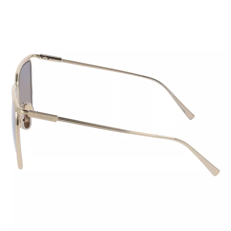 FERRAGAMO SF324S5816745 Gafas de sol mariposa para mujer Havana marrón degradado 58 mm