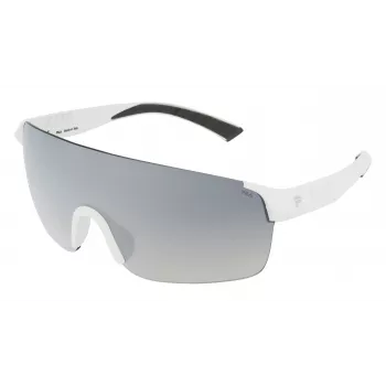 FILA MAN SF9380996VCX gafas de sol rectangulares - montura negra, lentes gris humo, protección UV400