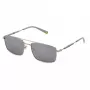 FILA Gafas de sol hombre SFI116V57579X - Montura negra, lentes grises, 57 mm