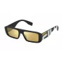 FILA SF9415 Gafas de sol de hombre, Havana/montura marrón, lentes grises, 54/17/145 mm