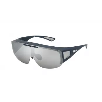 FILA SFI126-996QSP Gafas de sol deportivas hombre - Montura negra, protección UV400