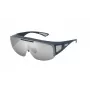 FILA SFI126-996QSP Gafas de sol deportivas hombre - Montura negra, protección UV400