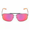 FILA SFI210V60K56R Gafas de sol para hombre - Montura negra, lentes grises, 61 mm
