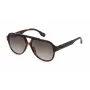 FILA SFI459V590C10 Gafas de sol unisex - Montura negra, lentes grises, 59 mm