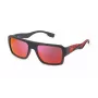 Gafas de sol FILA SFI462-56I41P hombre polarizadas, montura negra, lentes grises, 56/20/145 mm