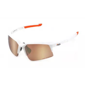 FILA SFI515-675WWX Gafas de sol unisex - Montura negra, lentes grises, protección UV400