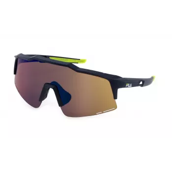 Gafas de sol FILA SFI516-99U43B unisex - montura negra, lentes grises, 99/0/130 mm