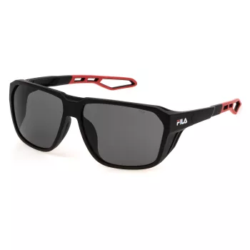 FILA SFIA05-99U28V Gafas de sol hombre - Lente escudo, protección UV400, ancho de lente 99 mm