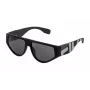 FILA gafas de sol unisex SF9364570U28 - montura negra, lentes grises, 57 mm