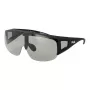 FILA Gafas de sol unisex SFI126-99U28F estilo shield montura negra lentes smoke UV400