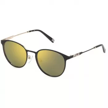 Gafas de sol FILA unisex SFI217-52301G square montura negra lentes grises 55 mm