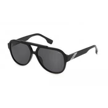 FILA Gafas de sol unisex SFI459-590700 Negro Humo 59mm