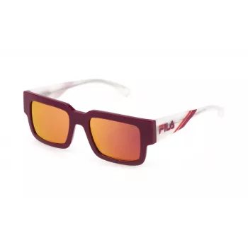 FILA Gafas de sol para mujer SFI314-516Y6X Havana rectangulares 51mm