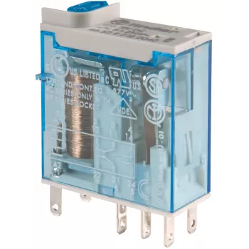 Finder 46.52.9.012.0040 Relé de interfaz industrial 12 V DC 2 CO 8 A
