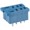 Finder 96.14 Zócalo de placa de circuito impreso para relé 56.34, 14 polos, 10A, 250V, negro