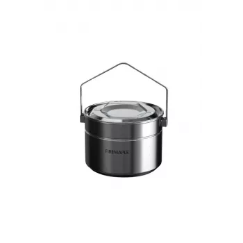 Fire-Maple Antarcti olla 1,8L aluminio duro anodizado olla de camping con intercambiador de calor y asa plegable