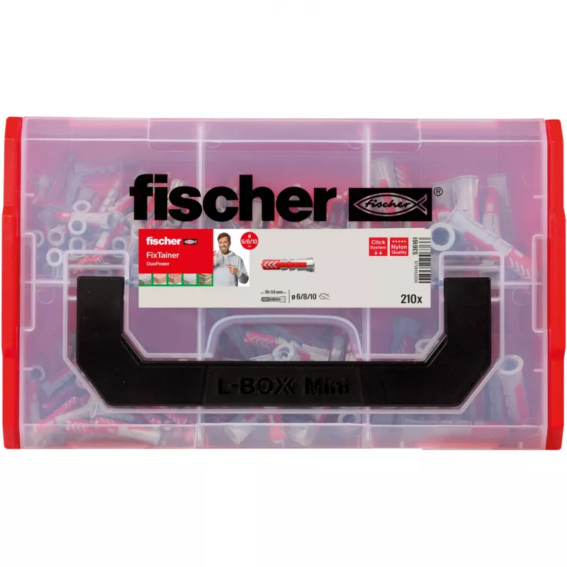 Fischer 536161 taco DUOPOWER 6 x 30 mm, 210 uds.