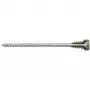Fischer 558881 tornillo de ajuste FAFS 5 mm x 100 mm perfil en T acero galvanizado Torx T25 cabeza avellanada (pack de 100)