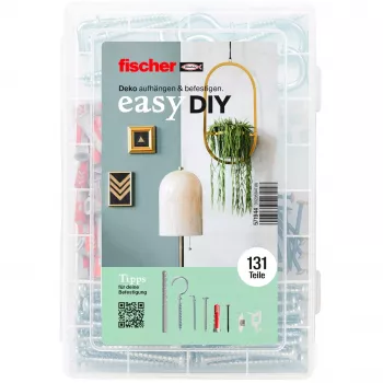 fischer 571944 Surtido de tacos y anclajes DUOPOWER & DUOTEC, 115 piezas