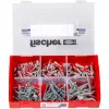 Fischer DUO-Line Caja surtida de tacos y tornillos, 105 piezas, DUOPOWER & DUOTEC 535969