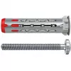 fischer DuoHM 5x55 S PH PZ Taco para huecos 55 mm, 25 unidades 572921
