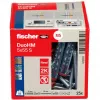 fischer DuoHM 5x55 S PH PZ Taco para huecos 55 mm, 25 unidades 572921
