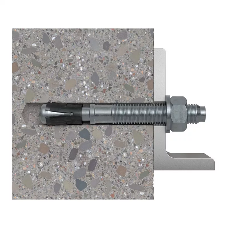 Fischer FAZ II 10/20 Anclaje pasante M10 acero galvanizado (522110 K)