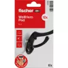 fischer NTJH Vellón de reparación 100x100 mm, pack de 10 – Tejido de refuerzo de alta resistencia para la reparación de grietas 570490