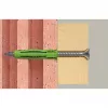 Taco de expansión Fischer SX Plus Green 8x40 S K con tornillo, 10 uds. (567864)