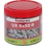 Fischer taco universal UX 8x50 R con borde - 75 uds. en caja 531026