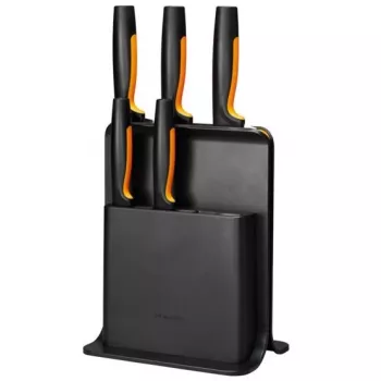 Fiskars Functional Form Set de cuchillos de 6 piezas con 5 cuchillos