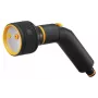 FISKARS Pistola pulverizadora múltiple 3 tipos de chorro boquilla de riego con SoftGrip™, negro/naranja