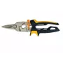 Fiskars PowerGear tijera para chapa, corte recto, acero inoxidable, naranja/negro, 21 cm, FS1027207