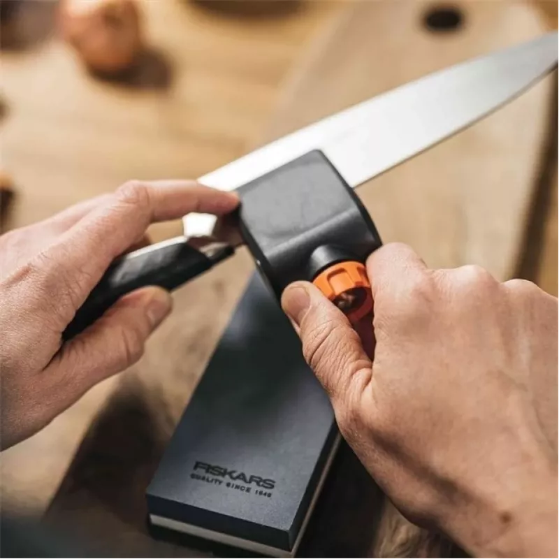 Fiskars set de afilado Premium - piedra de afilar