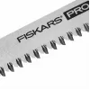 Fiskars Pro Sierra plegable compacta, hoja de 160 mm, dos hojas, mango SoftGrip, bloqueo de seguridad