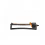 Fiskars aspersor de césped 1023662 aspersor oscilante, 200 m² de alcance, negro/naranja